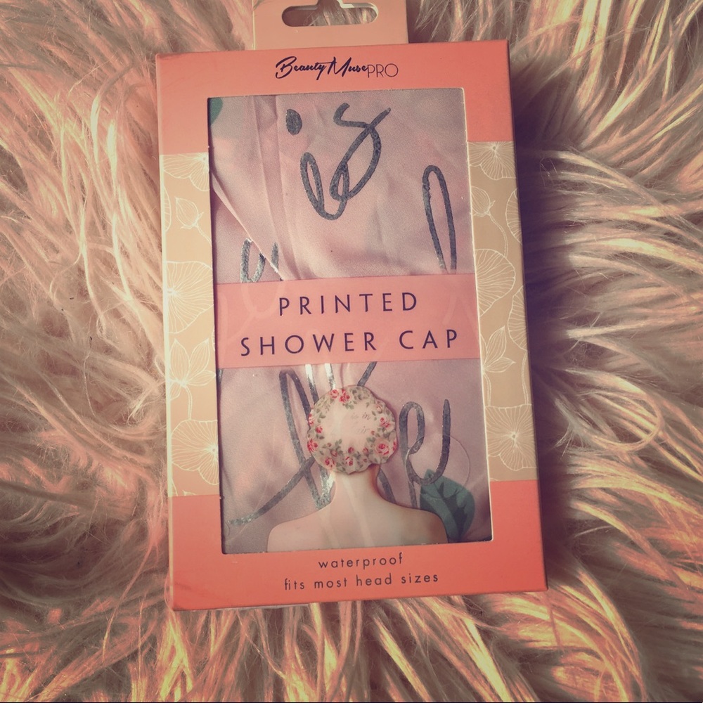 Floral Shower Cap